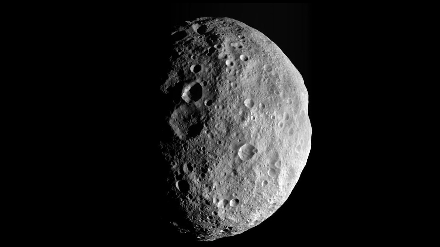 Vesta front view